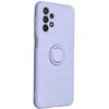 Oem SILICONE RING dėklas skirtas Samsung Galaxy A55 5G violetinės spalvos