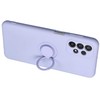 Oem SILICONE RING dėklas skirtas Samsung Galaxy A55 5G violetinės spalvos