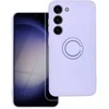Dėklas Futerał SILICONE RING do SAMSUNG S23 violetinė