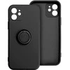 Oem SILICONE RING dėklas skirtas Xiaomi Redmi 13C / POCO C65 juodos spalvos