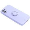 Oem SILICONE RING dėklas skirtas Xiaomi Redmi Note 13 5G violetinės spalvos