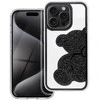 Dėklas Oem Case for iPhone 16 PRO MAX Teddy Bear juodas