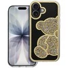 OEM dėklas, skirtas iPhone 17, meškiukas auksinis