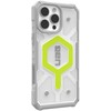 Urban Armor Gear UAG Pathfinder Clear Magsafe Apple iPhone 16 Pro Max - dėklas teleofnui baltos spalvos