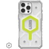 Urban Armor Gear UAG Pathfinder Clear Magsafe Apple iPhone 16 Pro Max - dėklas teleofnui baltos spalvos
