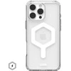UAG Urban Armor Gear dėklas PLYO, suderinamas su MagSafe ir magnetiniu žiediniu stovu, skirtas IPHONE 16 Pro Max ledo baltas / titanas