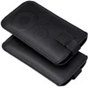 Oem Deko Universalus dėklas - skirtas Apple iPhone 13 Mini / 12 Mini /6/7/8 / Samsung Galaxy i9500 Galaxy S4/Galaxy A3 juodos spalvos