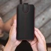 Forcell Oem Pocket Universalus dėklas Ultra Slim M4 - skirtas Nokia C5/E51/E52/515 Negro