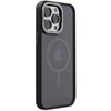 X-ONE Dropguard Magnetic Dėklas Air (suderinamas su MagSafe) - skirtas Apple iPhone 15 Plus juodos spalvos