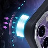 X-ONE Dropguard Magnetic Dėklas Air (suderinamas su MagSafe) - skirtas Apple iPhone 16 Plus juodos spalvos
