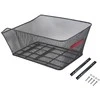 4Kom Oem Rear bicycle basket FSBKT-105 juodas