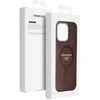 Oem GENTLEMAN MAG COVER dėklas suderinamas su MagSafe skirtas Samsung Galaxy S25 Ultra rudos spalvos