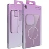 Dėklas Oem Case for iPhone 15 Glossy Mag Cover compatible with MagSafe violetinė