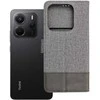 Dėklas Etipo Oem GOMMA Book skirtas Xiaomi Redmi Note 14 5G pilkos spalvos