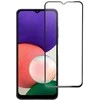 BlueStar Blue Star Apsauginis stiklas Blue Star - Samsung Galaxy A22 5G Full Face (full glue with frame/small size) - juodas Apsauginis stiklas Blue Star