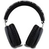 Guess GCube Metallic Script Logo Bluetooth belaidės ausinės su lankeliu ant galvos juodos spalvos