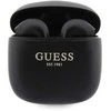 GUESS belaidės ausinės bluetooth TWS + docking station GUTWST26PSK (Classic EST Logo) juodos spalvos