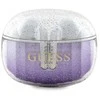 Ausinės Bluetooth TWS + Guess Glitter Gradient GUTWSHDGKEEU violetinės spalvos