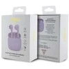 GUESS belaidės ausinės bluetooth TWS + docking station GUTWST26PSU (Classic EST Logo) violetinė