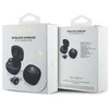 Guess ausinės Bluetooth GUTWSJ144ESK TWS juodos spalvos Iridescent 4G Printed Logo