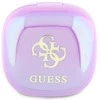 Guess Bluetooth ausinės GUTWSJ144ESU TWS + docking station violetinė Iridescent 4G Printed Logo