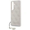 „Guess 4G Classic Logo Charm MagSafe“ dėklas, skirtas „Samsung Galaxy S26“, rožinis