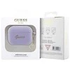 Guess GUAP2LSCHSU AirPods Pro 2 (2022/2023) dėklas violetinės spalvos silikoninis Charm Heart Collection