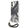Dėklas GUESS GUHCP12SKSMAGR IPHONE 12 MINI 5.4 "GRAY/GRAY HARDCASE MARBLE COLLECTION