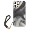 Dėklas GUESS GUHCP12LKSMAGR IPHONE 12 PRO MAX 6,7 "PILKOS/PILKOS KIETŲJŲ DĖLĖS MARMURO KOLEKCIJA