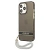Dėklas GUESS GUHCP13LHTSGSK IPHONE 13 PRO / 13 6.1 "Juodas / Juodas HARDCASE TRANSLUENT STAP