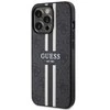 Dėklas GUESS GUHMP13LP4RPSK IPHONE 13 PRO / 13 6.1 "Juodas / Juodas HARDCASE 4G PRINTED STRIPES MAGSAFE