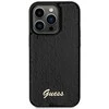 Apple iPhone 13 Pro Max Guess dėklas Sequin Script Metal (GUHCP13XPSFDGSK) juodos spalvos