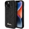 Apple iPhone 13 / 14 / 15 Guess dėklas Sequin Script Metal (GUHCP14SPSFDGSK) juodos spalvos