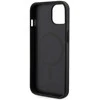 Guess telefono dėklas iPhone 14 6,1 GUHMP14SHGCFSEK juodas hard telefono dėklas GCube Stripes MagSafe