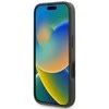 GUESS dėklas skirtas Apple iPhone 16 Plus GUHCP16MG4GLBR (PC/TPU 4G PU Bottom Stripe) rudos spalvos