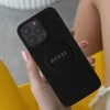 Guess Saffiano Classic Logo MagSafe Apple iPhone 16 Plus - dėklas telefonui juodos spalvos