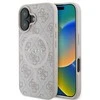 Guess PU Leather 4G Colored Ring MagSafe Apple iPhone 16 Pro Max dėklas telefonui juodos spalvos