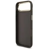 Guess PU Leather 4G Metal Logo Gold Frame dėklas skirtas Apple iPhone Air rudos spalvos