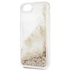 Guess GUOHCI8GLHFLGO Apple iPhone 7/8/SE 2020/SE 2022 auksinis kietas dėklas Glitter Charms