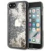 Guess GUOHCI8GLHFLGO Apple iPhone 7/8/SE 2020/SE 2022 auksinis kietas dėklas Glitter Charms