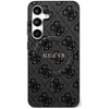 Guess 4G Ring Classic Logo MagSafe dėklas skirtas Samsung Galaxy S25 FE juodos spalvos