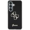 Guess IML 4G Script Metal Logo dėklas skirtas Samsung Galaxy 26 juodos spalvos