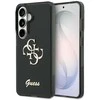 Guess IML 4G Script Metal Logo dėklas skirtas Samsung Galaxy 26 juodos spalvos