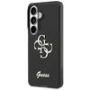 Guess IML 4G Script Metal Logo dėklas skirtas Samsung Galaxy 26 juodos spalvos