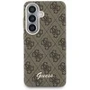Dėklas Guess 4G Script MagSafe do Samsung Galaxy S26 ruda