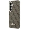 Dėklas Guess 4G Script MagSafe do Samsung Galaxy S26 ruda