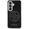 Guess PU Perforated 4G Logo Magnetic dėklas skirtas Samsung Galaxy S26 juodos spalvos