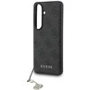 Guess 4G klasikinis „Logo Charm MagSafe“ dėklas, skirtas „Samsung Galaxy S26“, juodas