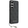 Guess 4G klasikinis „Logo Charm MagSafe“ dėklas, skirtas „Samsung Galaxy S26“, juodas