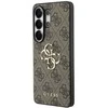 Guess PU 4G Metal Logo dėklas skirtas Samsung Galaxy S26 Ultra rudos spalvos